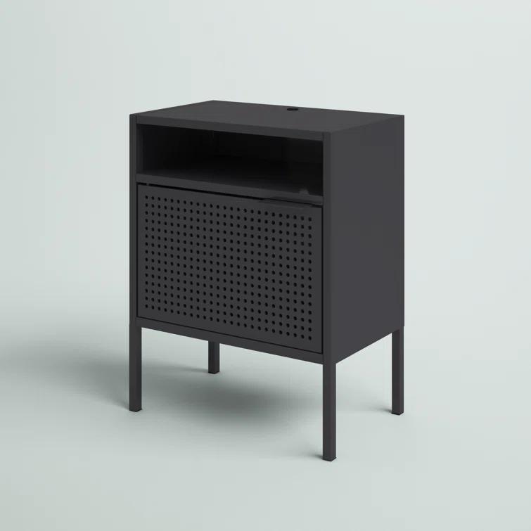 Zander 19'' W Metal Nightstand