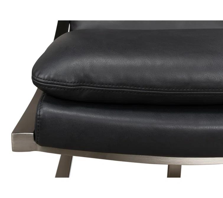 Mc Queen Leather Accent Chair