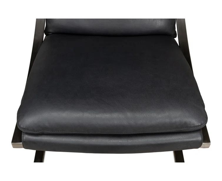 Mc Queen Leather Accent Chair
