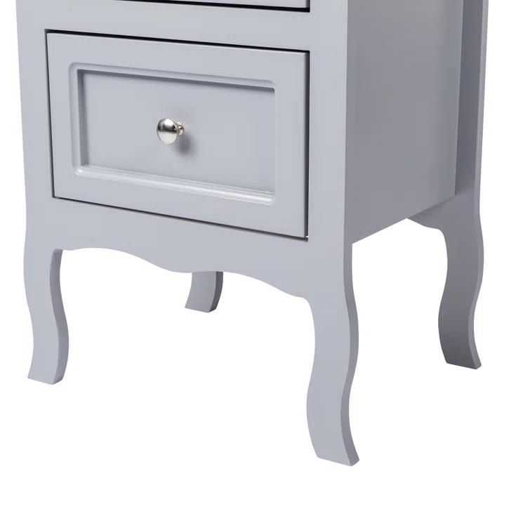 Authement 2 - Drawer Nightstand Storage Cabinet (Set of 2)