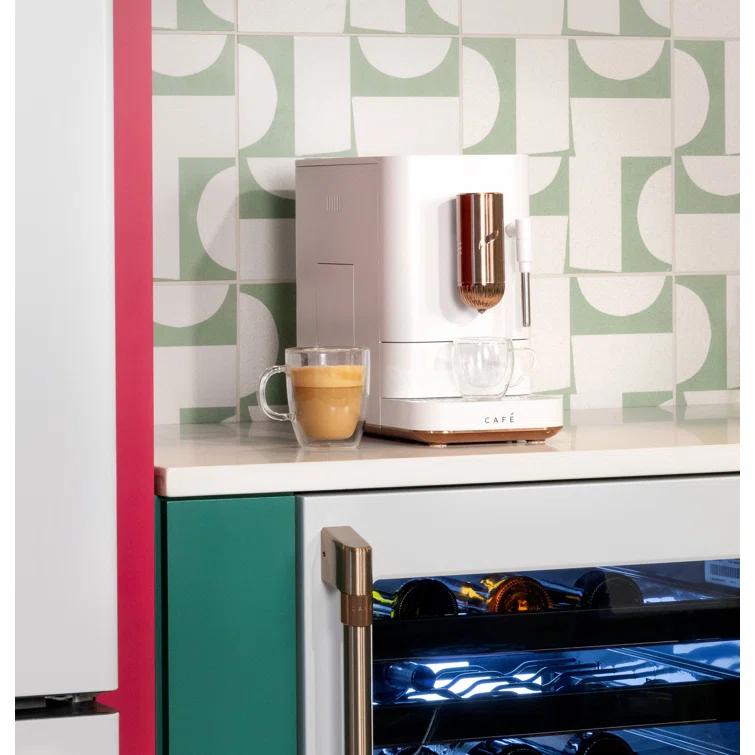 Café™ Matte White Affetto Automatic Espresso Machine