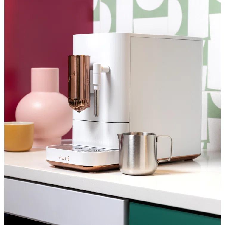 Café™ Matte White Affetto Automatic Espresso Machine