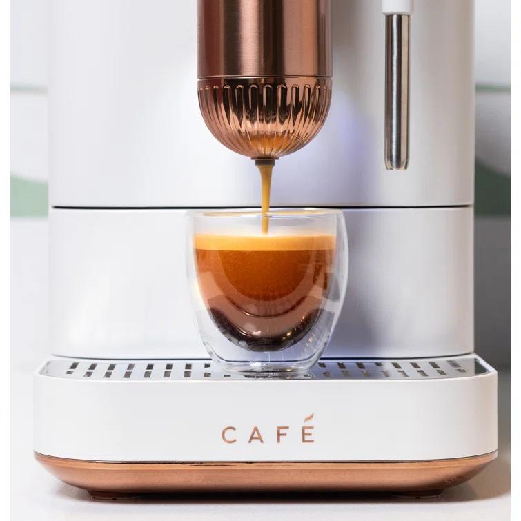 Café™ Matte White Affetto Automatic Espresso Machine