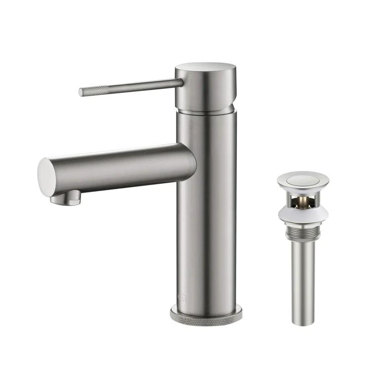 Circular X Single-Hole Single-handle Bathroom Faucet