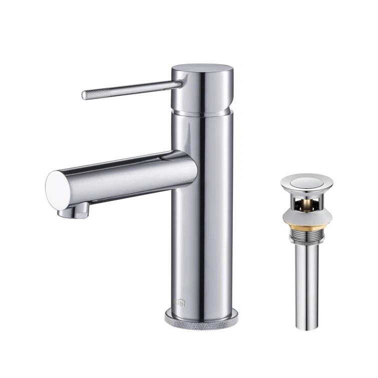Circular X Single-Hole Single-handle Bathroom Faucet