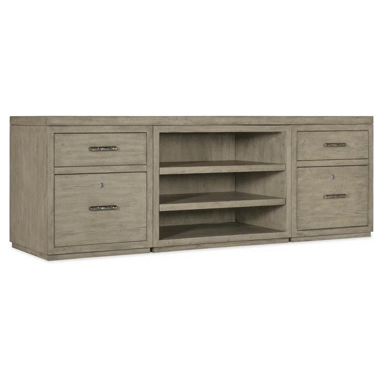 Linville Falls 84'' Wide 4 - Drawer Filing Credenza