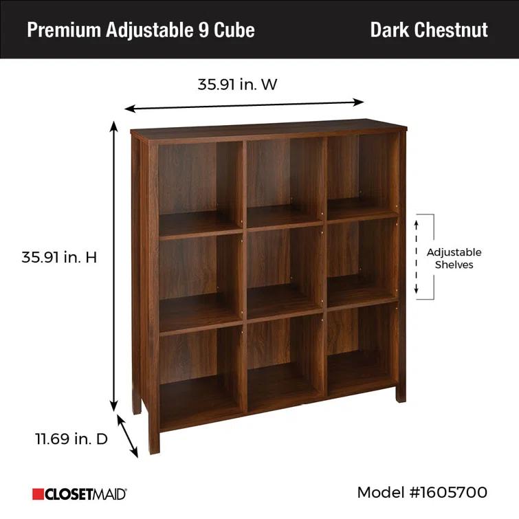 Premium Cubes 38.31" H x 37.6" W Cube Bookcase