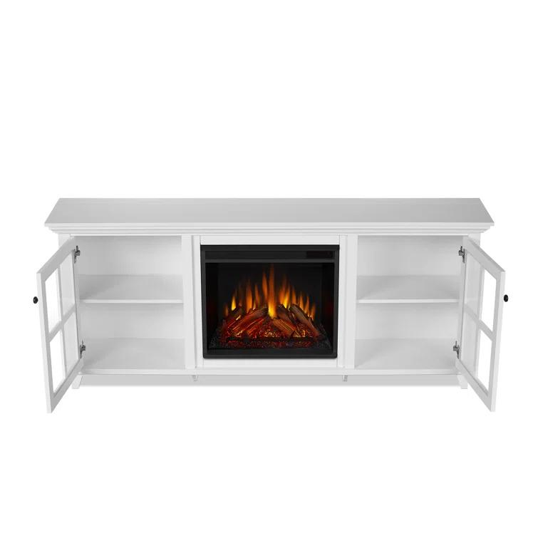 Real Flame Norwell 73" TV Stand with Electric Fireplace by Real Flame