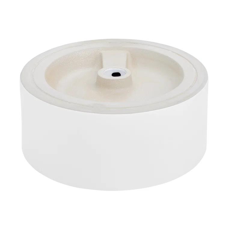 Monaco Round Ceramic Bathroom Vessel Sink