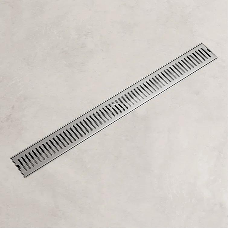 Elan 24" Rectangular Grate Linear Grid Shower Drain