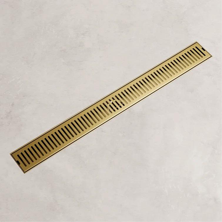 Elan 24" Rectangular Grate Linear Grid Shower Drain