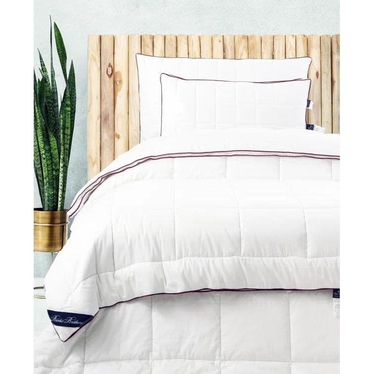 Brooks Brothers All Season Cotton Down Alternative Comforter