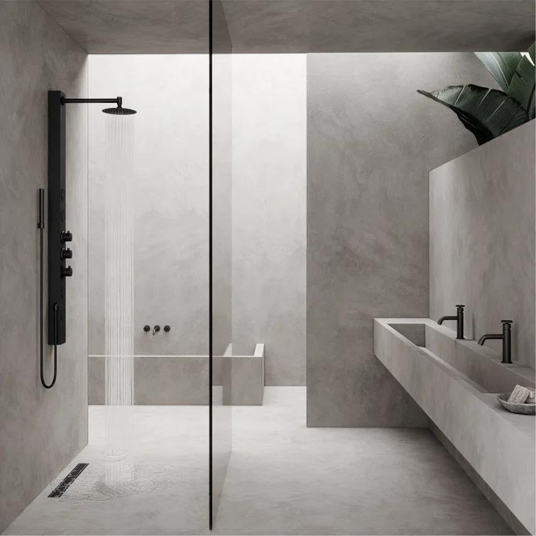 Elan 24" Rectangular Grate Linear Grid Shower Drain