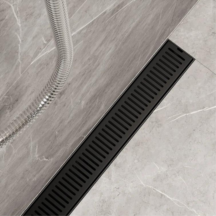 Elan 24" Rectangular Grate Linear Grid Shower Drain
