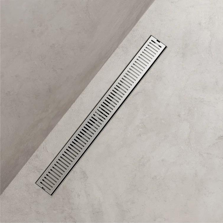 Elan 24" Rectangular Grate Linear Grid Shower Drain