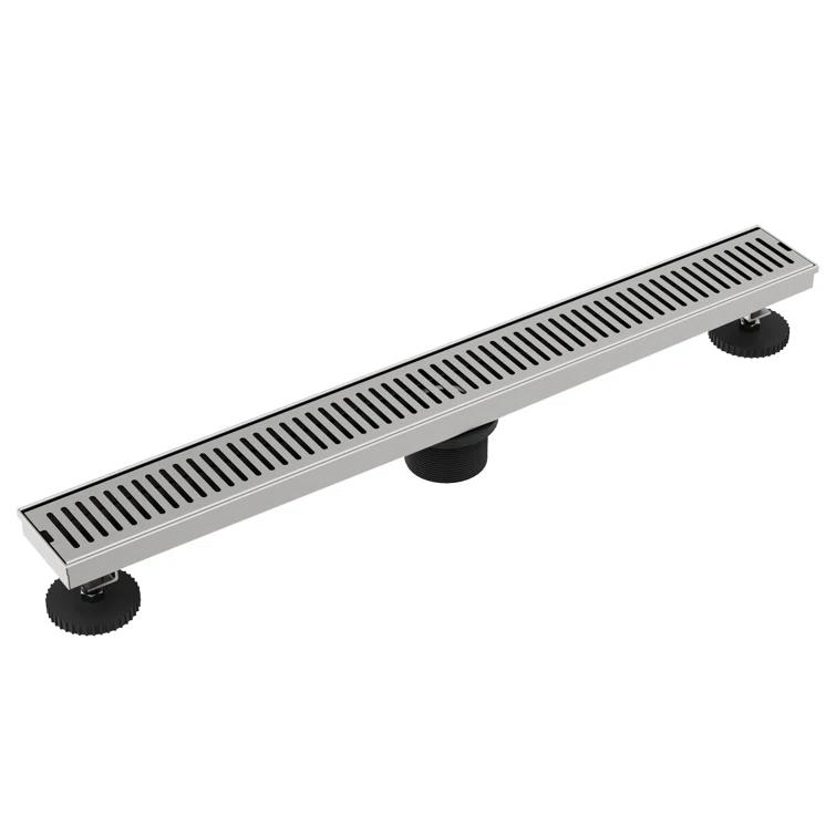 Elan 24" Rectangular Grate Linear Grid Shower Drain