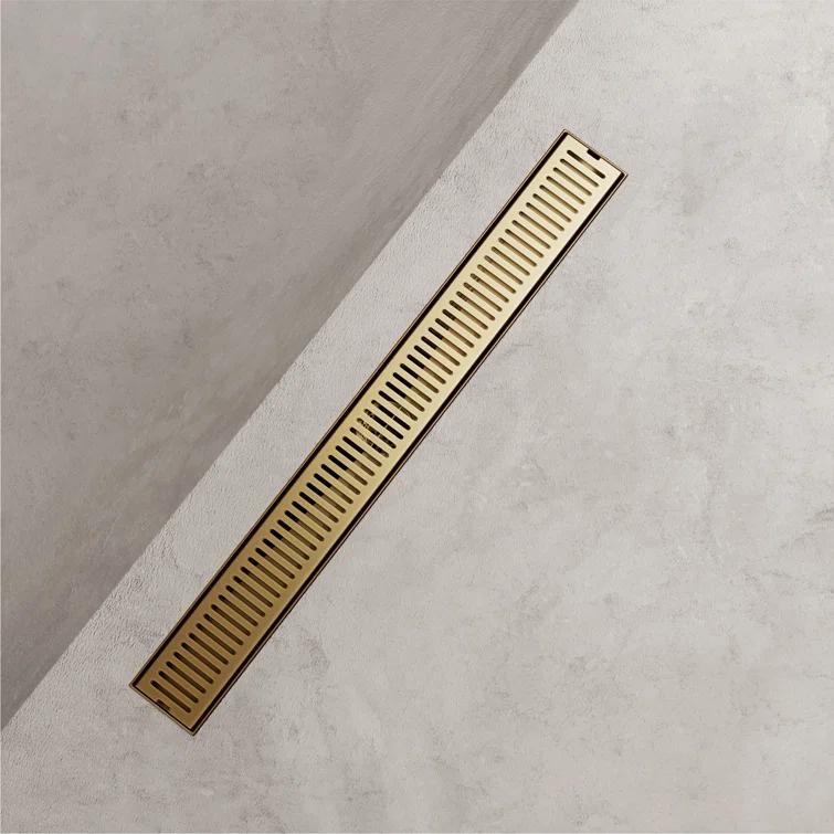 Elan 24" Rectangular Grate Linear Grid Shower Drain