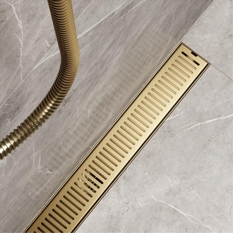 Elan 24" Rectangular Grate Linear Grid Shower Drain
