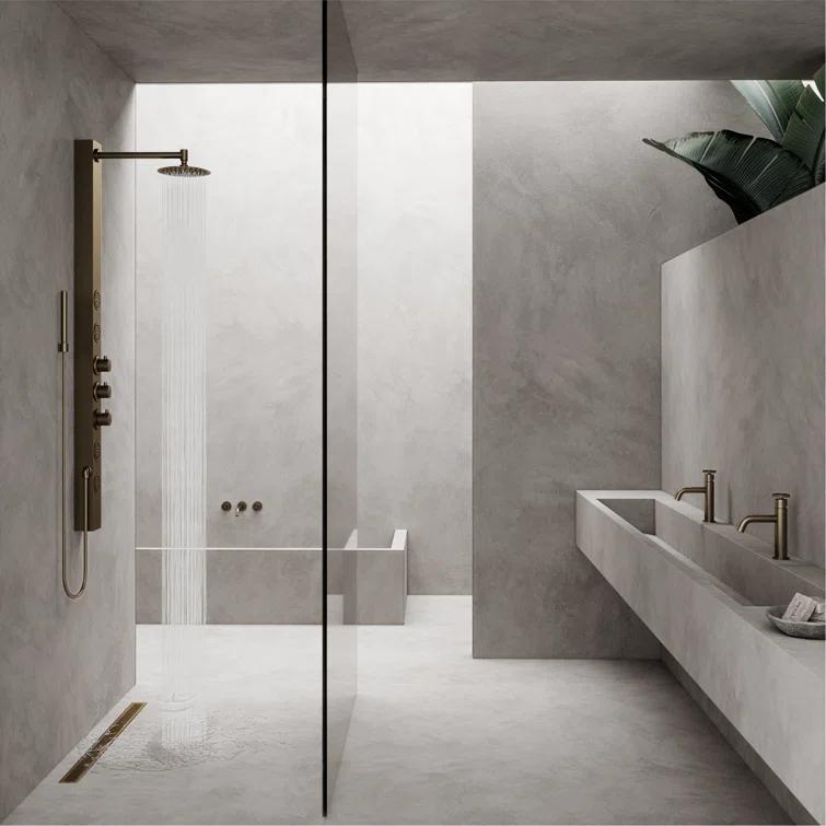 Elan 36" Rectangular Grate Linear Grid Shower Drain