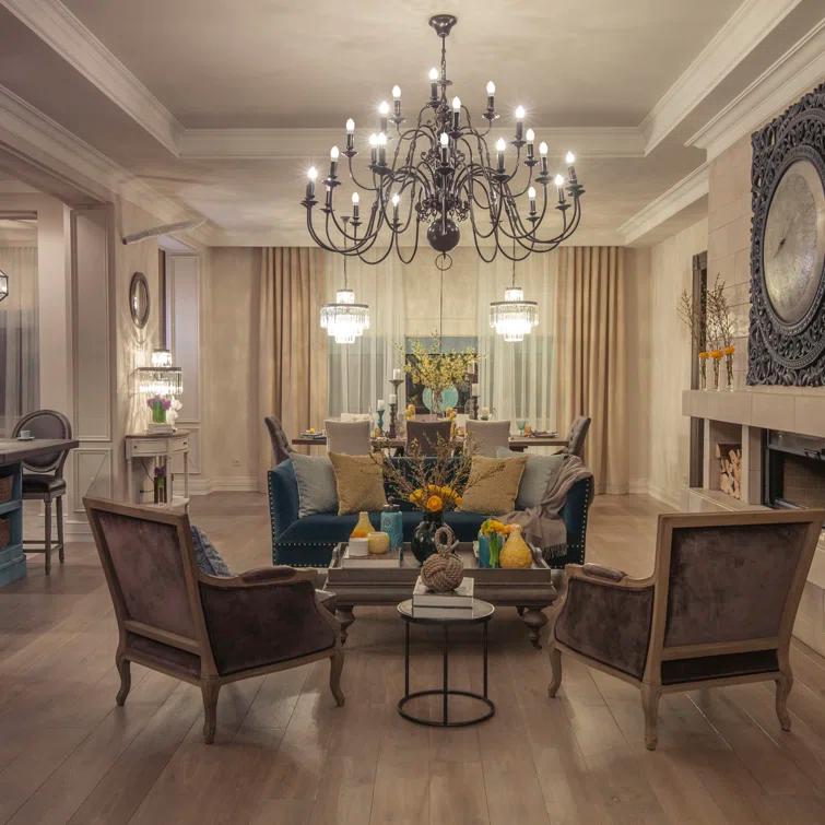 Satco Lighting 5.5 Watt Dimmable B11 Candelabra (E12) LED Bulb - 500 Lumens, And 90CRI S21279