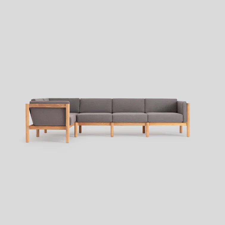 Neighbor ™ Haven Greystone 5-Piece Outdoor Sectional
