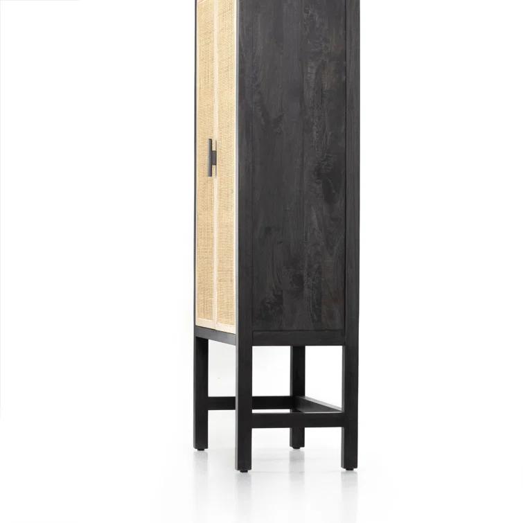 Boudreau Solid Wood Storage Cabinet
