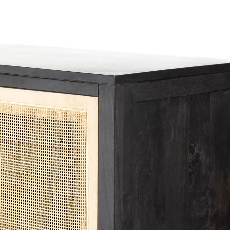 Boudreau Solid Wood Storage Cabinet