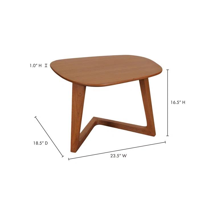 Fischer Solid Wood Frame End Table