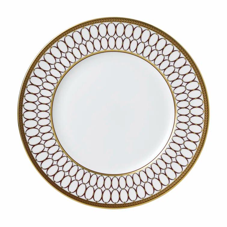 Wedgwood Renaissance Red 10.6" Dinner Plate | Wayfair
