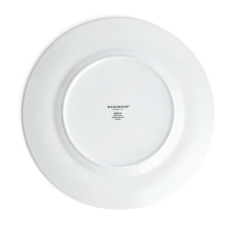 Hibiscus Accent Dinner Plate 10.8"