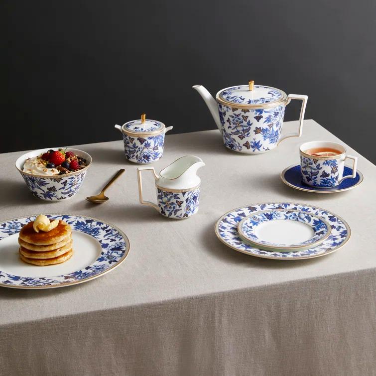 Wedgwood Hibiscus 5 Piece Place Setting & Reviews | Wayfair