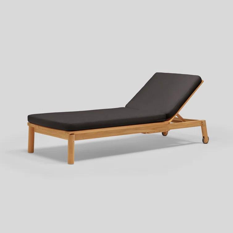 Neighbor ™ Haven Coal Outdoor Chaise Lounge