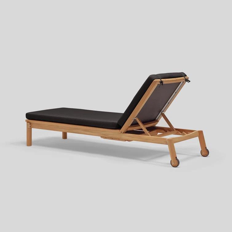Neighbor ™ Haven Coal Outdoor Chaise Lounge