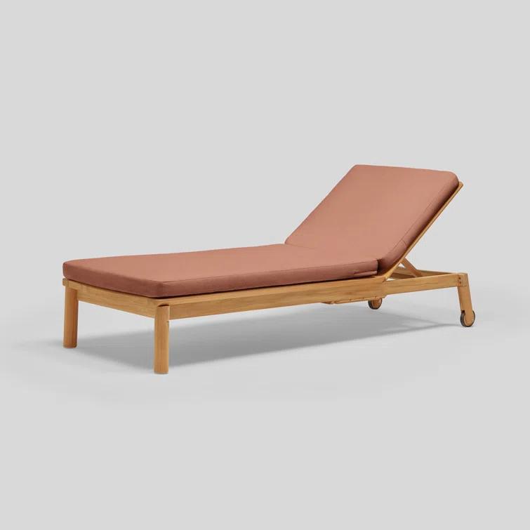 Neighbor ™ Haven Rust Outdoor Chaise Lounge