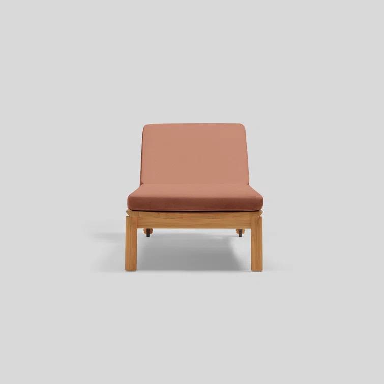 Neighbor ™ Haven Rust Outdoor Chaise Lounge