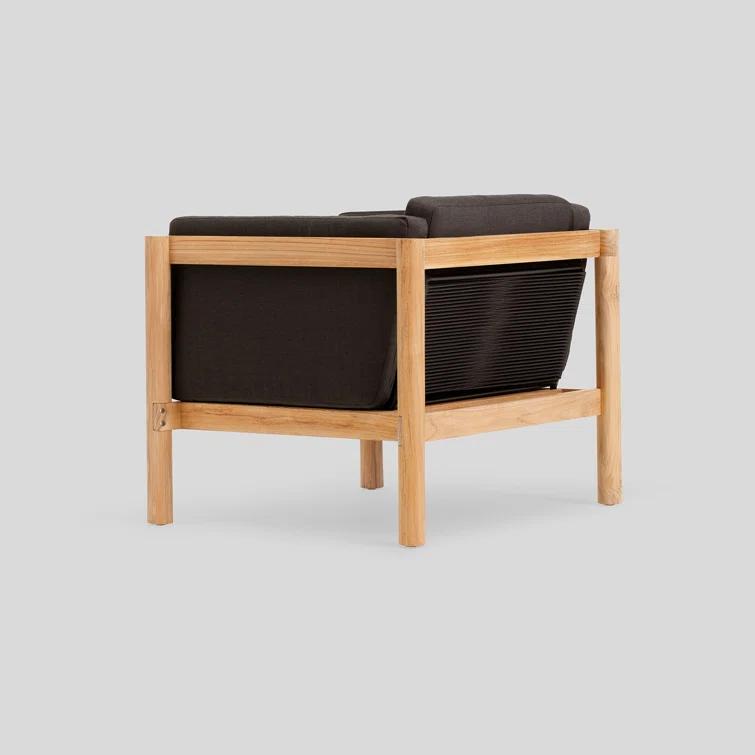 Haven Teak Outdoor Lounge Chair with Sunbrella® Cushion