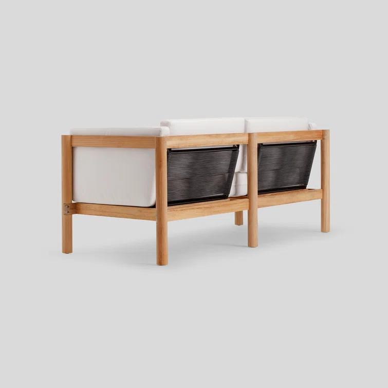 Neighbor ™ Haven 66" Canvas Outdoor Loveseat