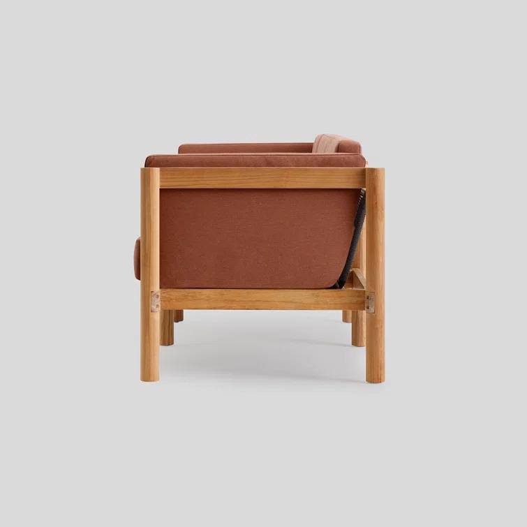 Haven Teak Outdoor Sofa with Sunbrella Cushions
