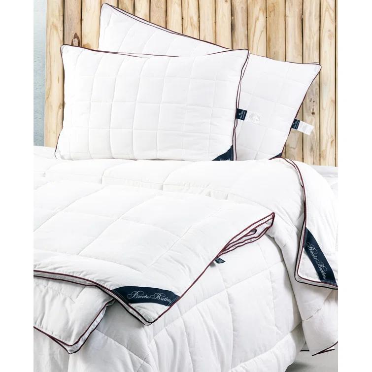 Brooks Brothers All Season Cotton Down Alternative Comforter