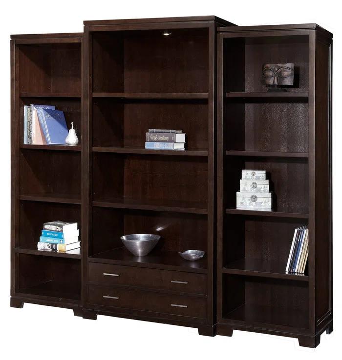 Hekman 79185 Narrow Bookcase (Left Or Right) 7-9185 Mocha