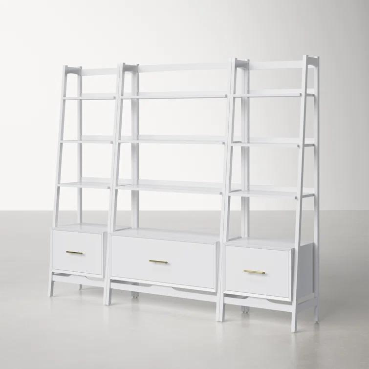 Stiles Wide Ladder Bookcase