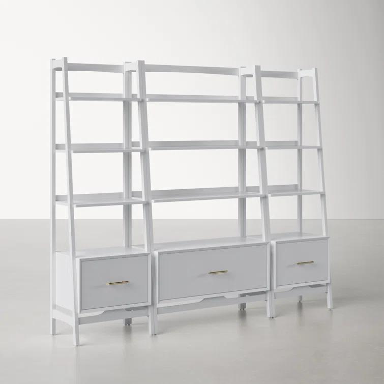 Stiles Wide Ladder Bookcase