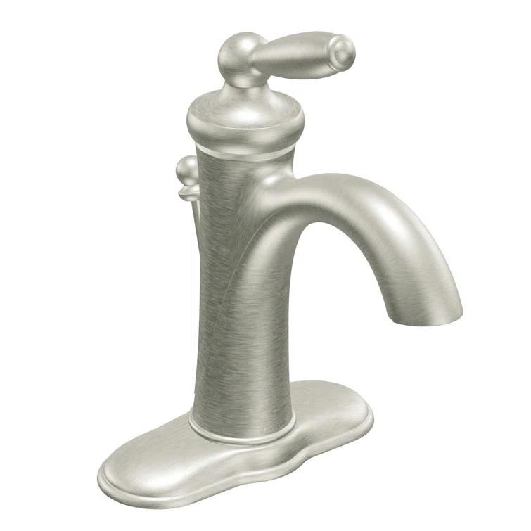 Brantford Single Hole Bathroom Faucet with Drain Assembly