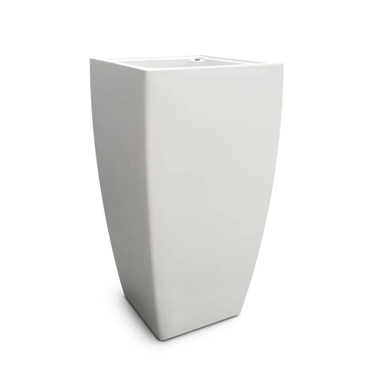 Mayne Inc. Vernamae  Resin Pot Planter With Water Reservoir