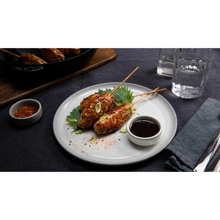 Staub Staub Ceramic Dinnerware 4-Piece 9-inch Salad Plate Set