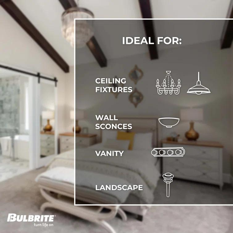 40 Watt Equivalent T5 BA15d/Small Bayonet Cap Dimmable LED Bulb