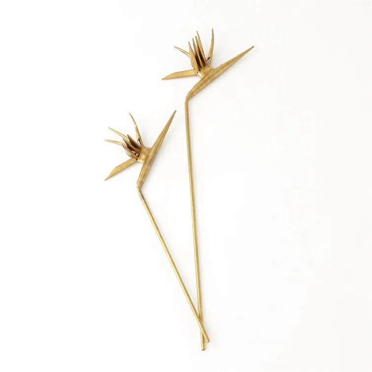 Brass Bird of Paradise