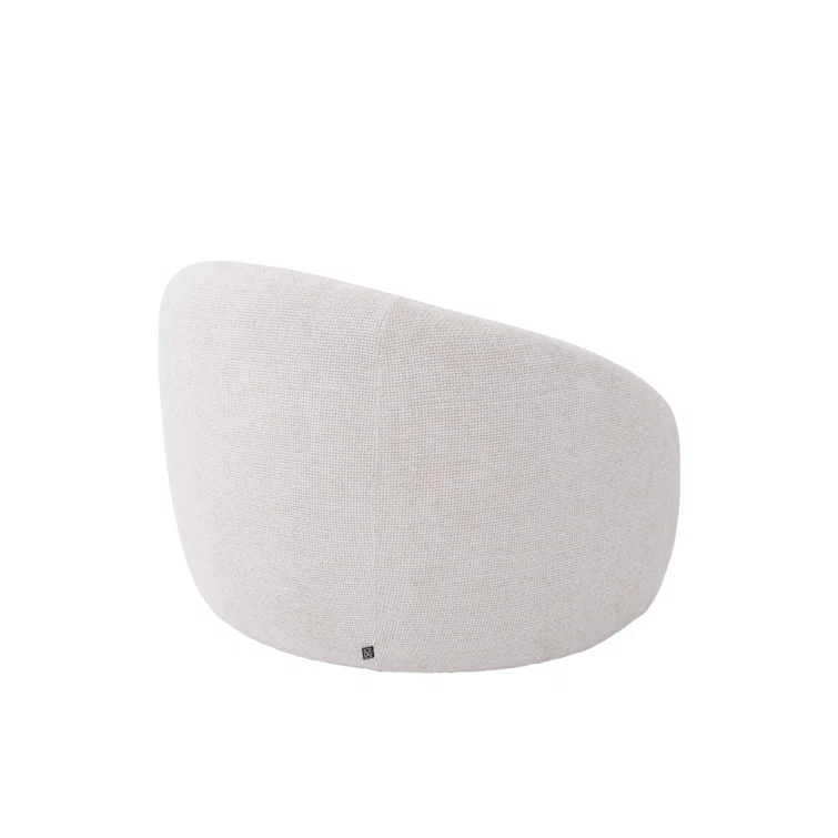 Eichholtz Amore Upholstered Swivel Barrel Chair