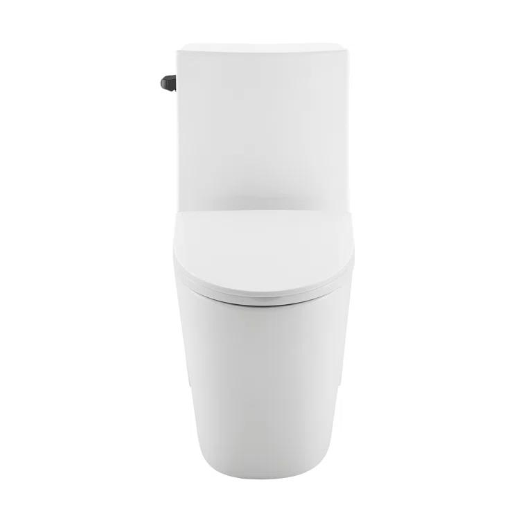 St. Tropez One Piece Elongated Toilet Dual Vortex Flush 1.6 GPF