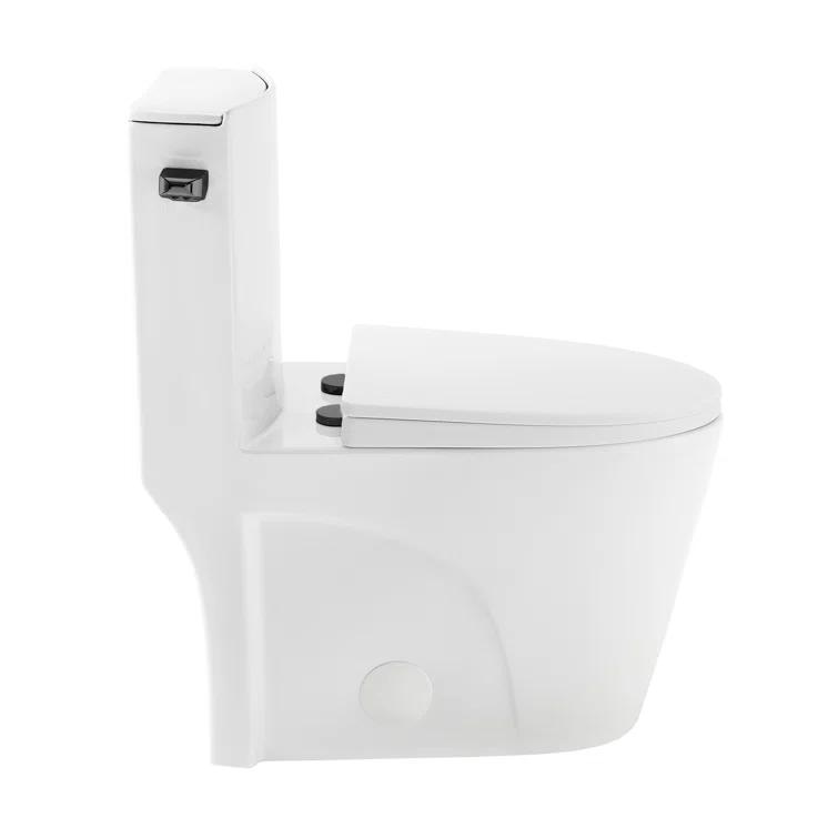 St. Tropez One Piece Elongated Toilet Dual Vortex Flush
